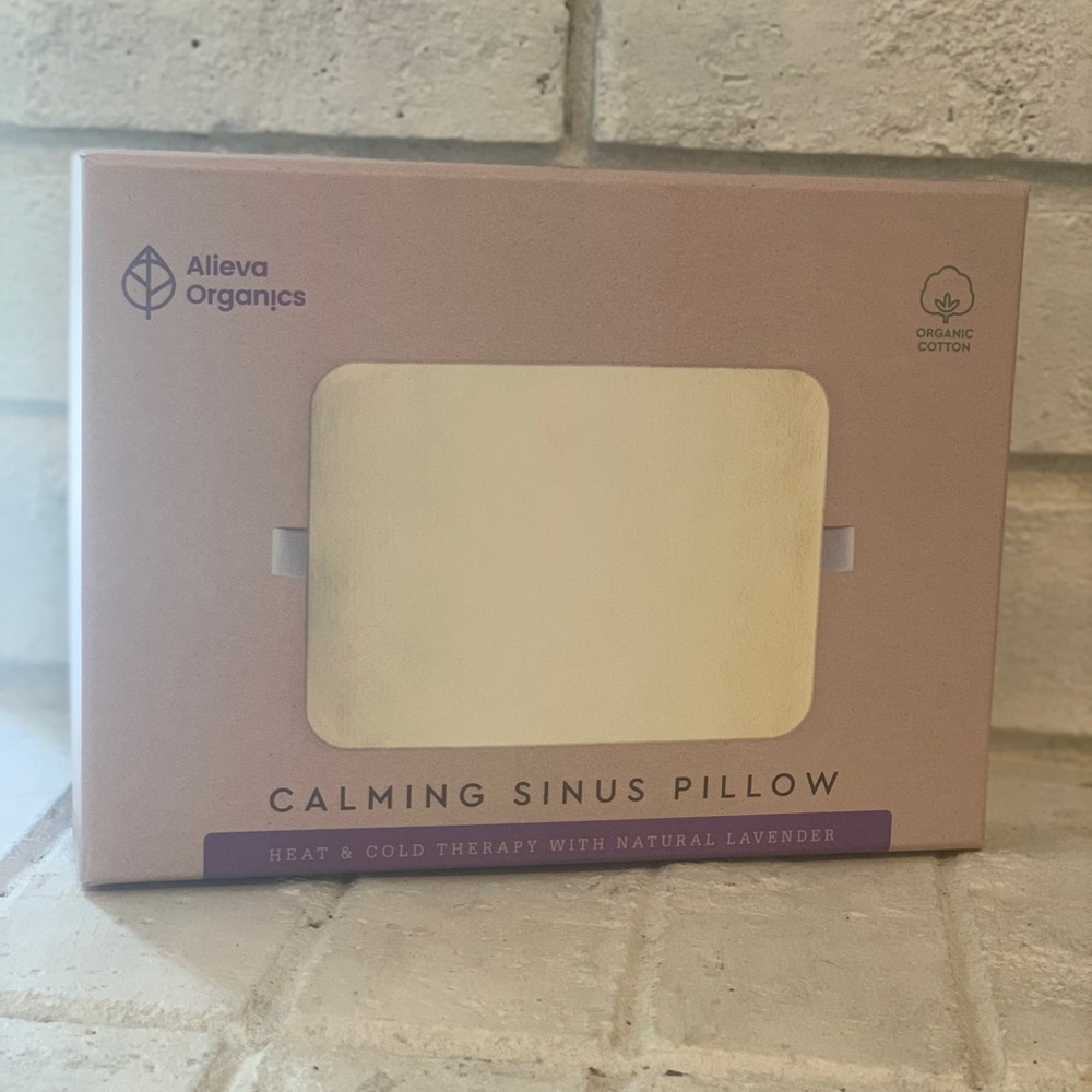 Alieva Organics Natural Lavender Sinus Pillow